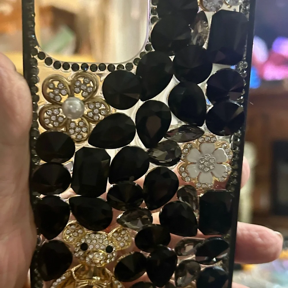 Fancy Bling Cell Phone Case iPhone 13 or 15 Pro Max NEW